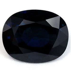 Szafir 3,05 ct, niebieski, szlif owalny