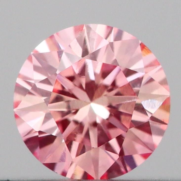 0.19 CT Fancy Intense Pink ROUND