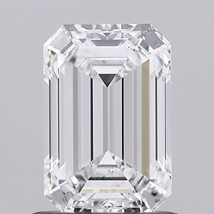 Diamant Émeraude 0.91 ct - Couleur D - Pureté SI1