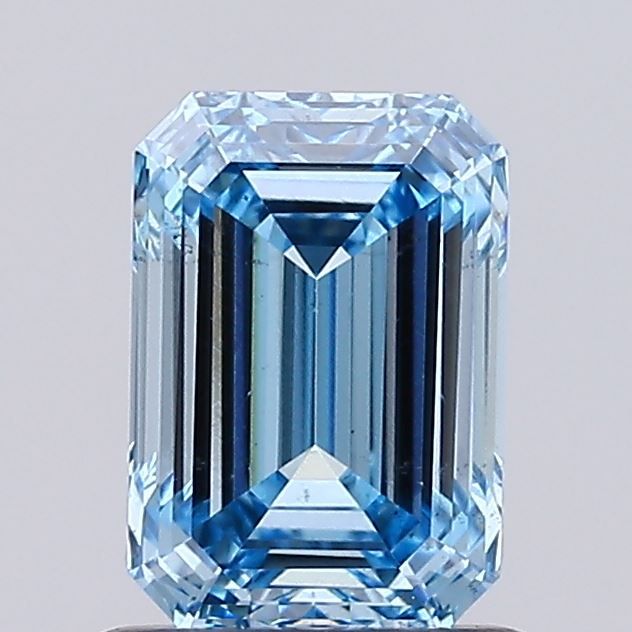 1.04 CT Fancy Vivid Blue EMERALD