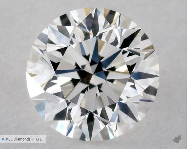 Prírodný diamant okrúhly briliant,... Prírodný diamant okrúhly briliant,...