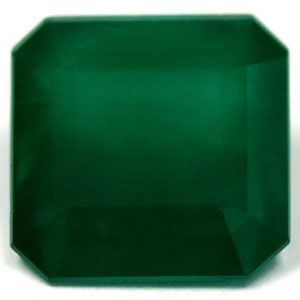 Szmaragd 3,86 ct, zielony, szlif szmaragdowy
