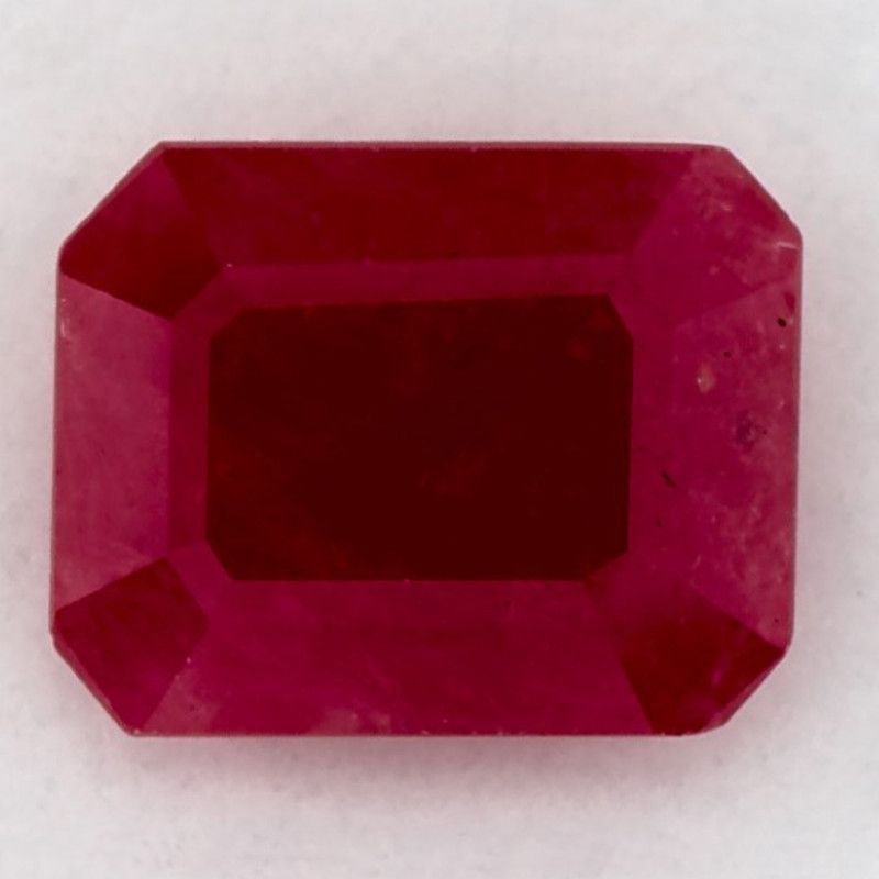 RUBY FACETED 1.39ct RED Red SI MOZAMBIQUE HEATED