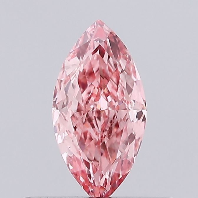 0.37 CT Fancy Intense Pink MARQUISE