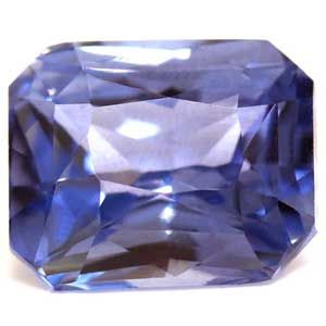 Szafir 1,61 ct, niebieski, szlif szmaragdowy