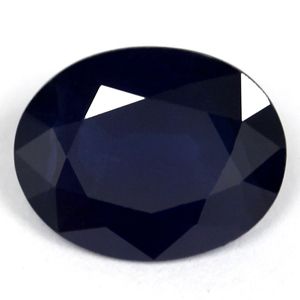 Szafir 3,32 ct, niebieski, szlif owalny