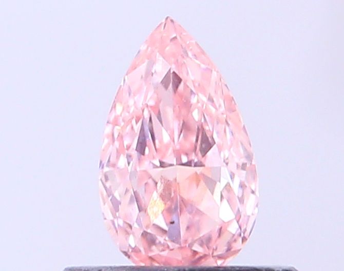 0.32 CT Fancy Intense Pink PEAR