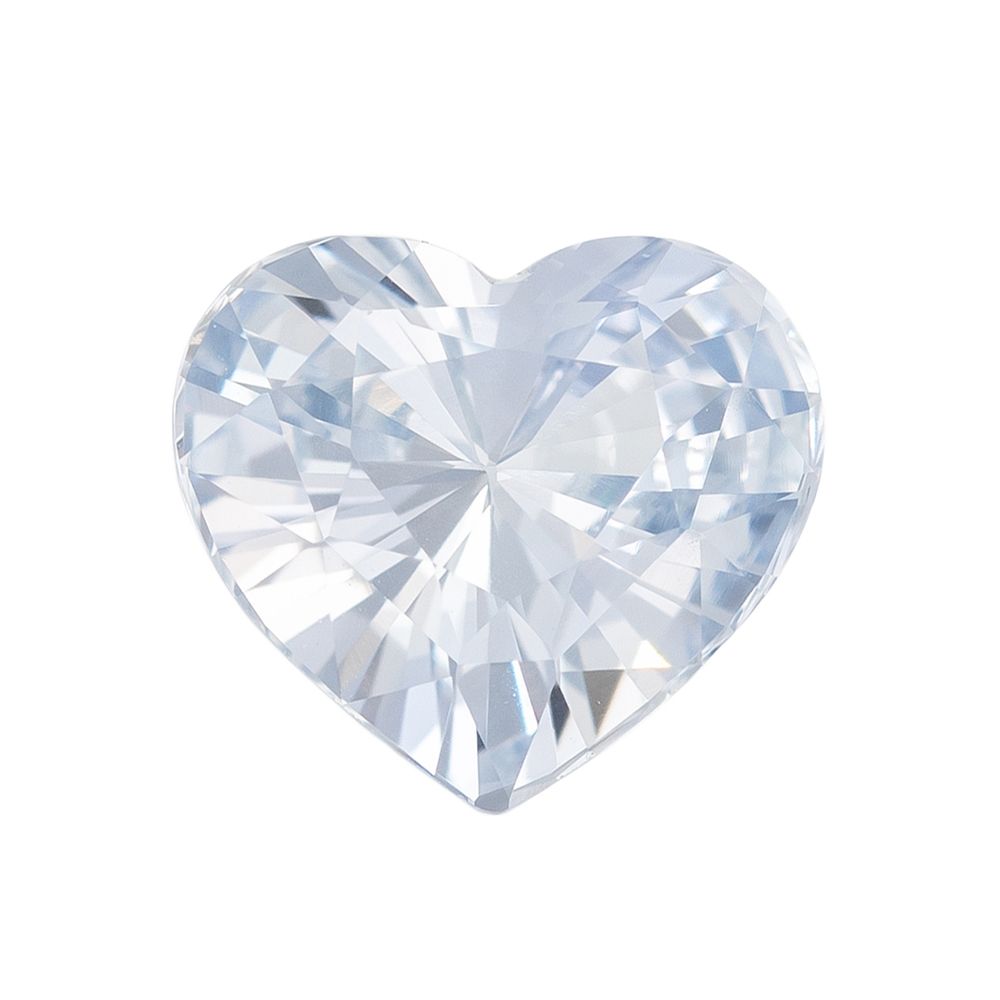 2.10 Carat White Heart Sapphire