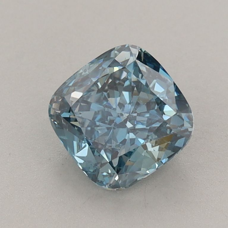 1.17 CT Fancy Vivid Blue CUSHION MODIFIED