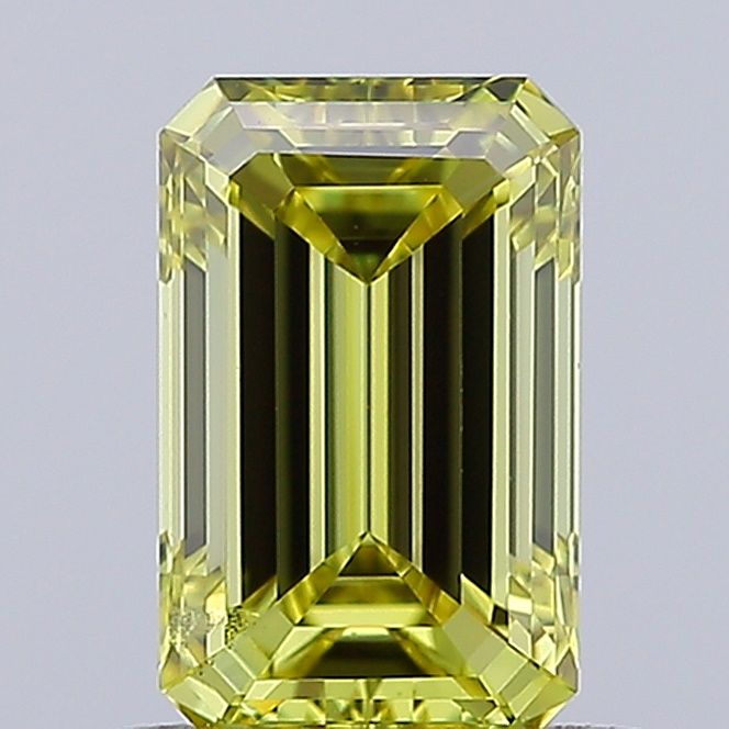 1.01 CT Fancy Yellow EMERALD