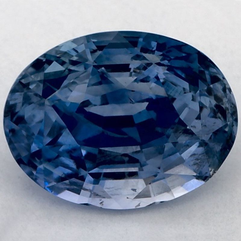 Szafir 4,21 ct, niebieski, szlif owalny