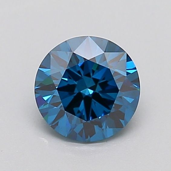0.72 CT Fancy Vivid Blue ROUND