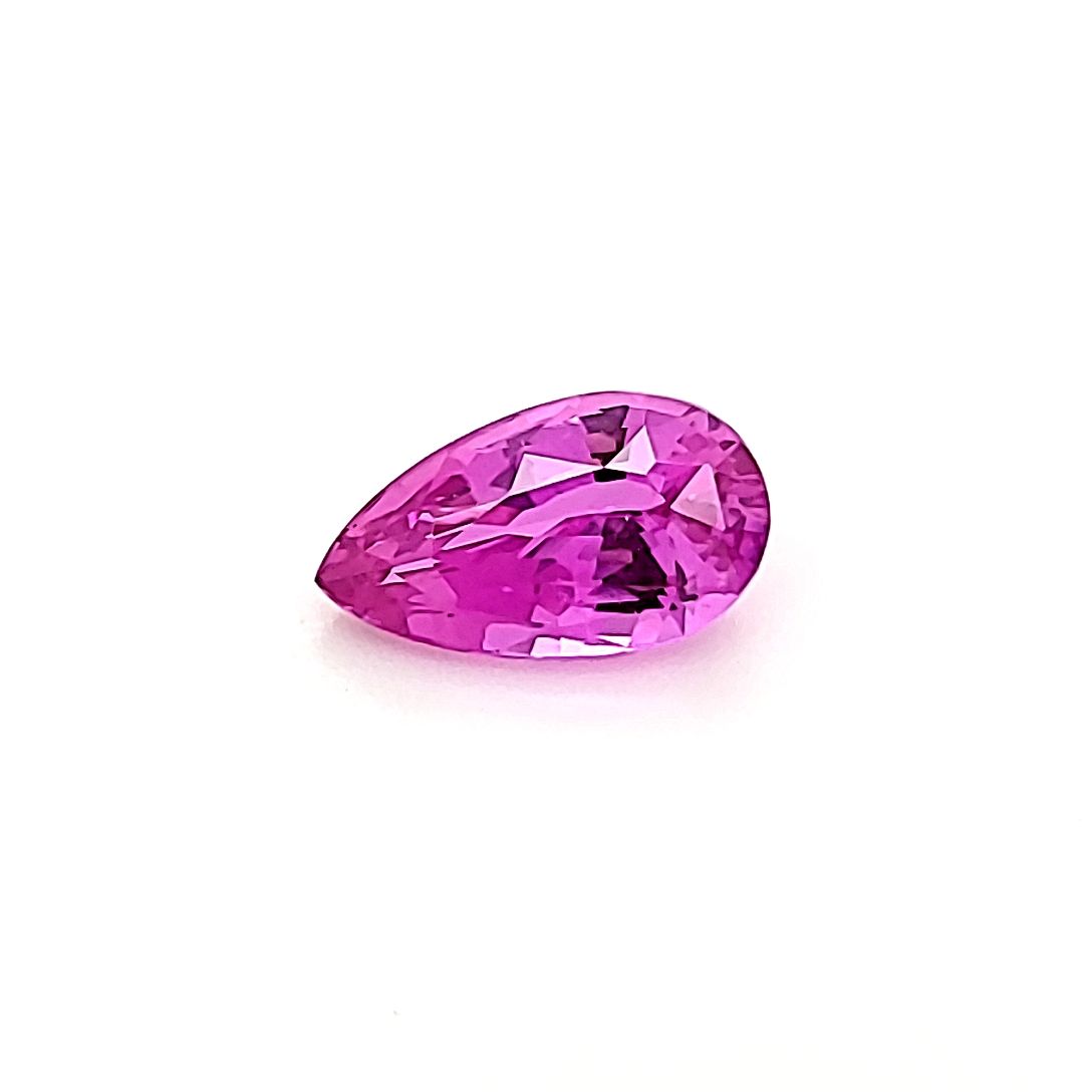 SAPPHIRE FACETED 3.61ct PINK Pink EC SRILANKA HEATED