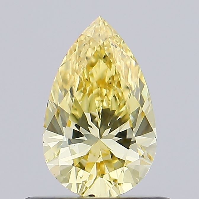 0.5 CT Fancy Vivid Yellow PEAR