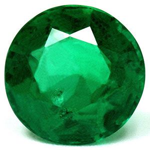 Szmaragd 3,01 ct, zielony, szlif okrągły