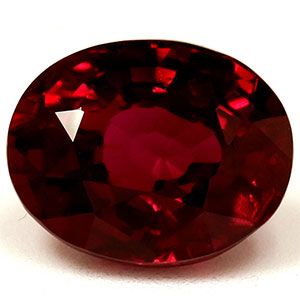 RUBY FACETED 2.44ct RED Pigeon Blood Red EC REST_OF_AFRICA NONE