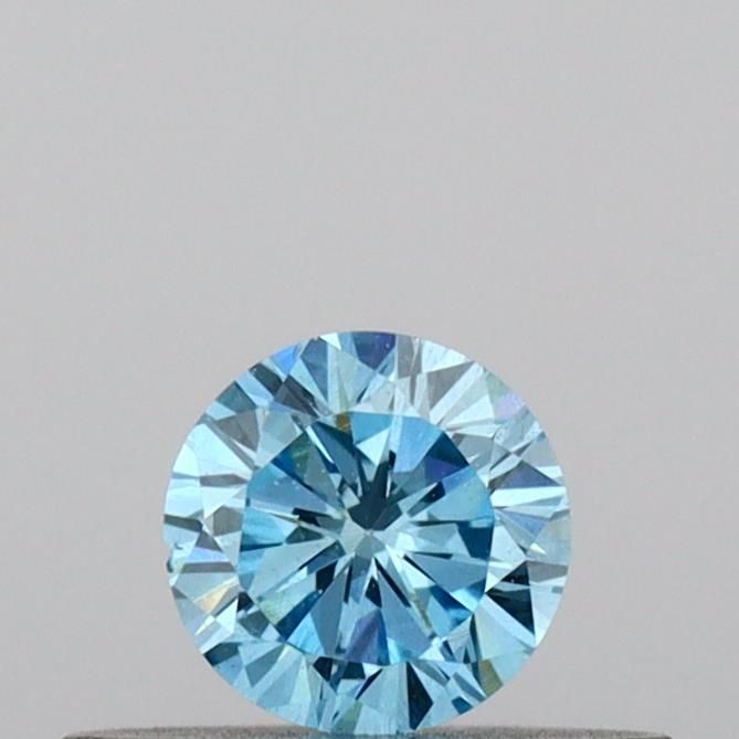 0.22 CT Fancy Vivid Blue ROUND