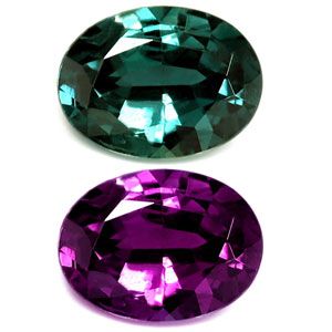 ALEXANDRITE FACETED 0.6ct GREEN Blue Green to Intense Purple EC BRAZIL NONE