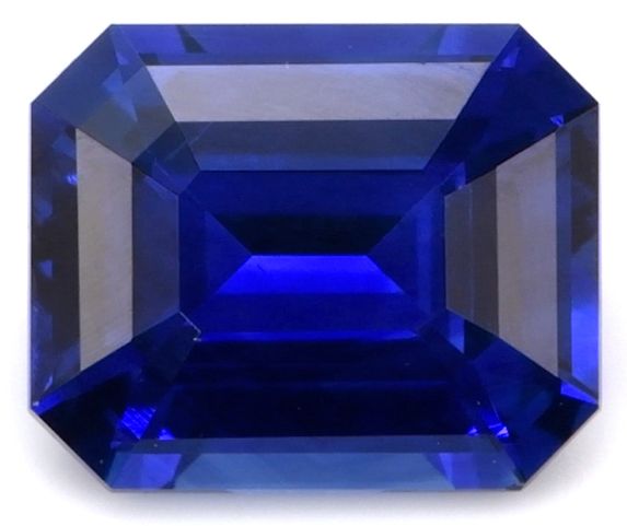 SAPPHIRE FACETED 1.6ct BLUE Blue EC SRILANKA HEATED