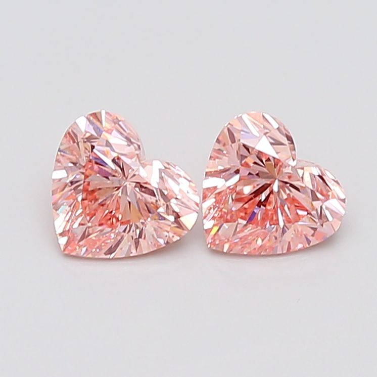 1.05 CT Fancy Vivid Pink HEART