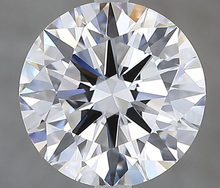 ROUND 2.4 Ct  D VVS1 EX VG NON