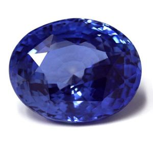 Szafir 11,01 ct, niebieski, szlif owalny