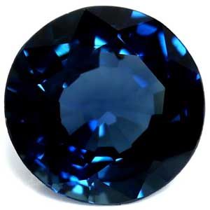 SAPPHIRE FACETED 0.51ct BLUE Intense Blue EC MADAGASCAR HEATED