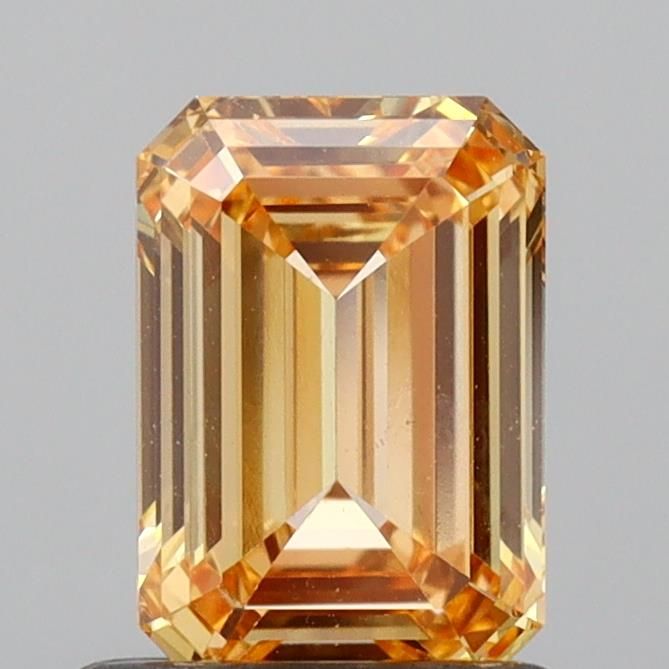 1.05 CT Fancy Vivid Orange EMERALD