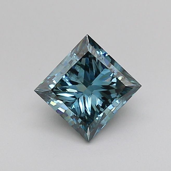 1.01 CT Fancy Vivid Blue PRINCESS
