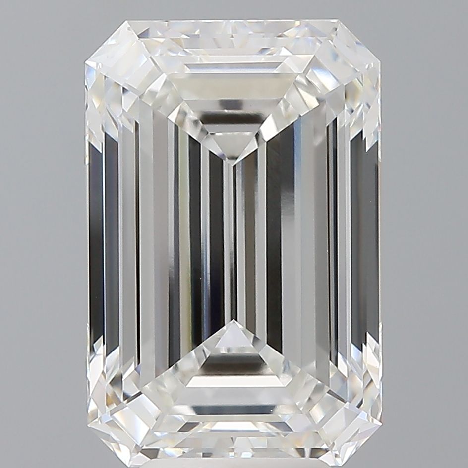 7.09 ct. emerald Lab Grown Diamond front image