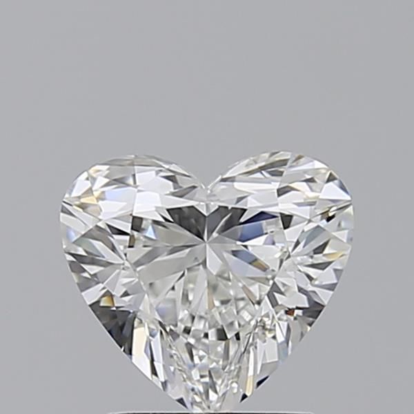 1.06 carat e VVS1 EX Cut IGI heart diamond