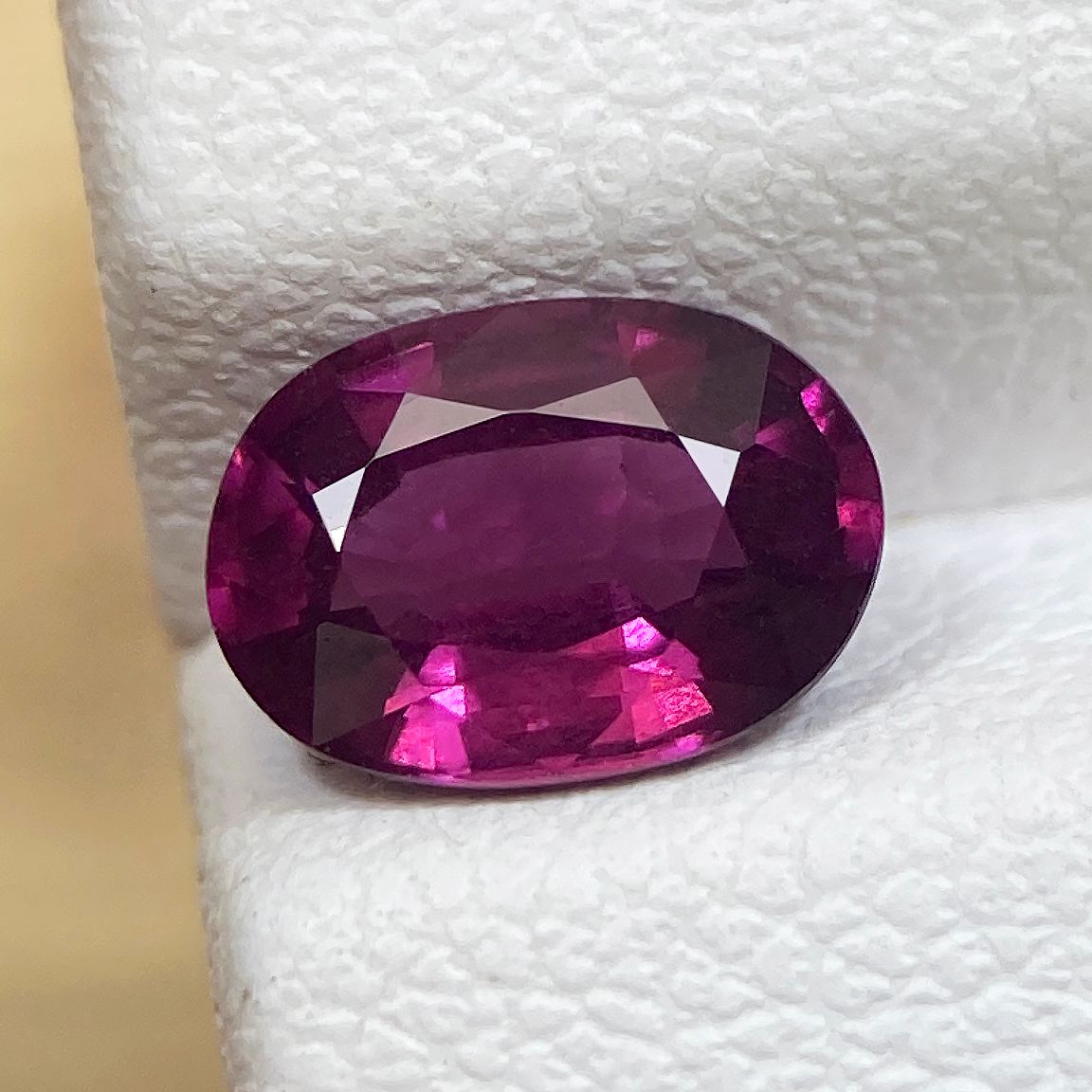 GARNET FACETED 1.24ct PINK Pink EC SRILANKA NONE