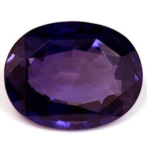 Szafir 3,06 ct, purpurowy, szlif owalny
