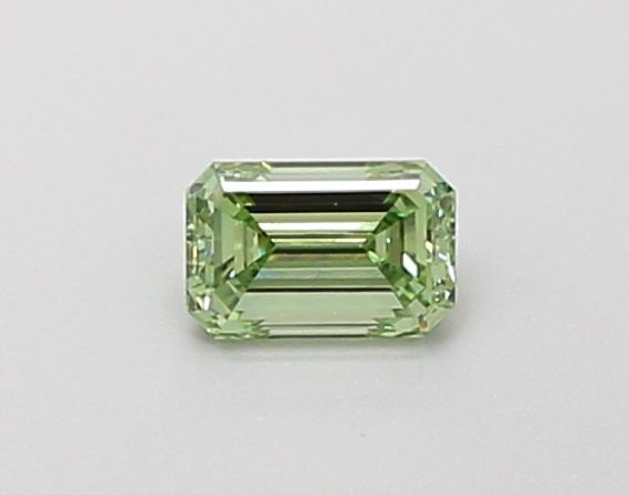 0.25 CT Fancy Vivid Yellow SQUARE EMERALD