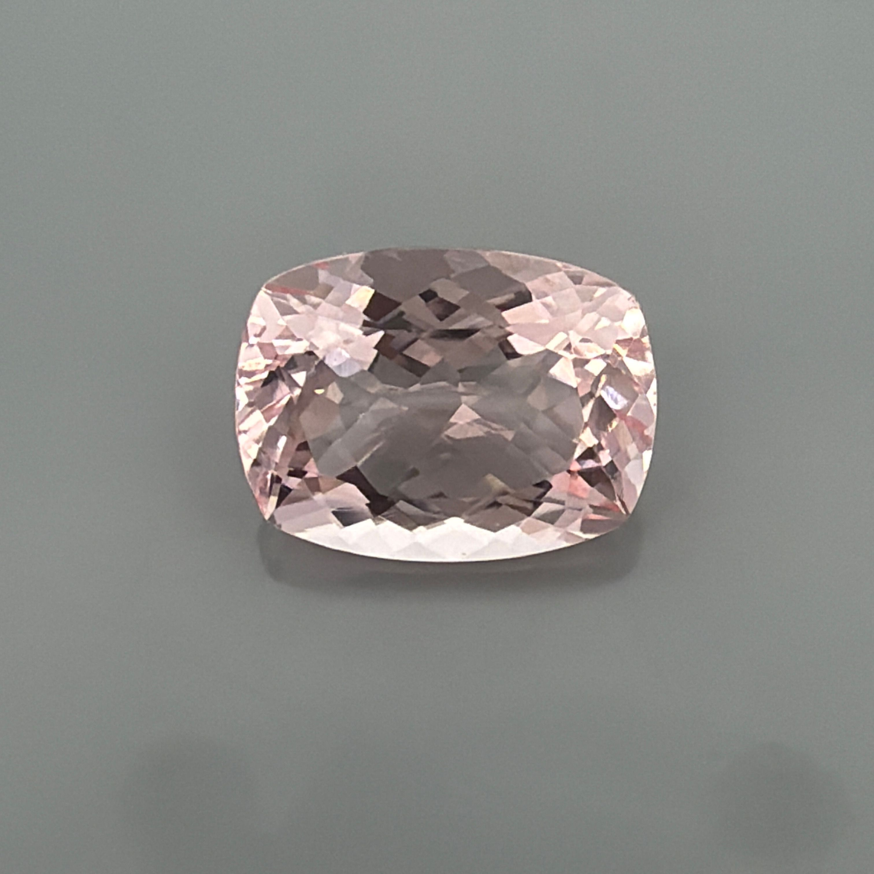 10.94 ct Cushion morganite
