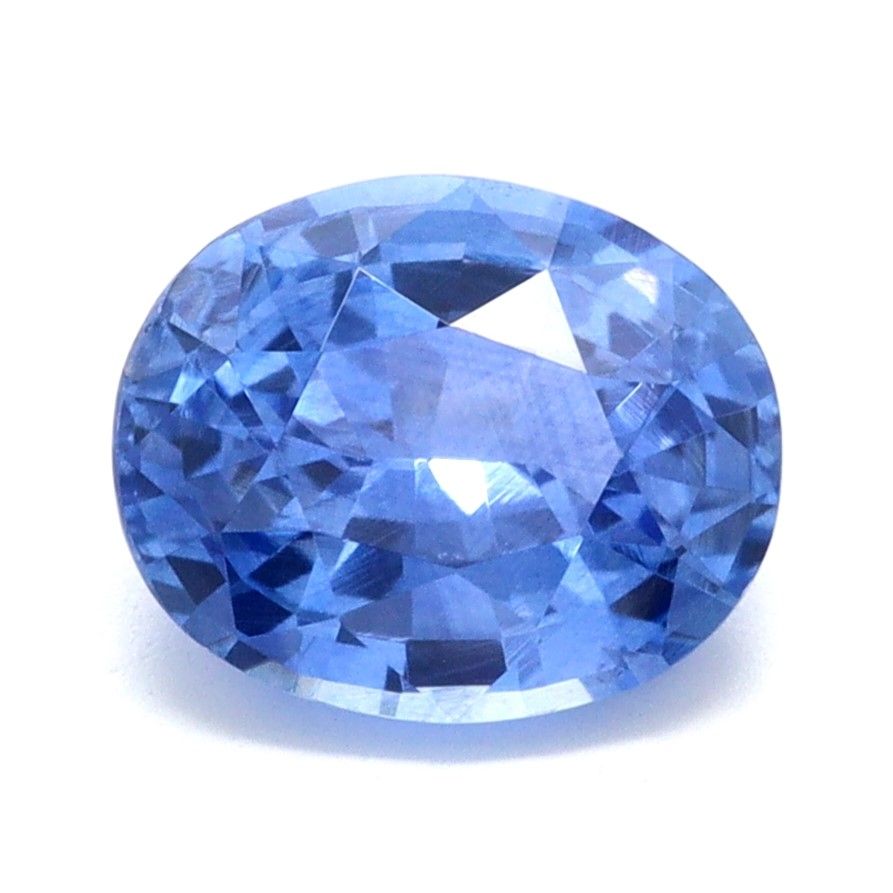 Szafir 1,14 ct, niebieski, szlif owalny