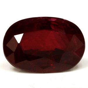 RUBY FACETED 1.84ct RED Pigeon Blood Red SI REST_OF_AFRICA HEATED