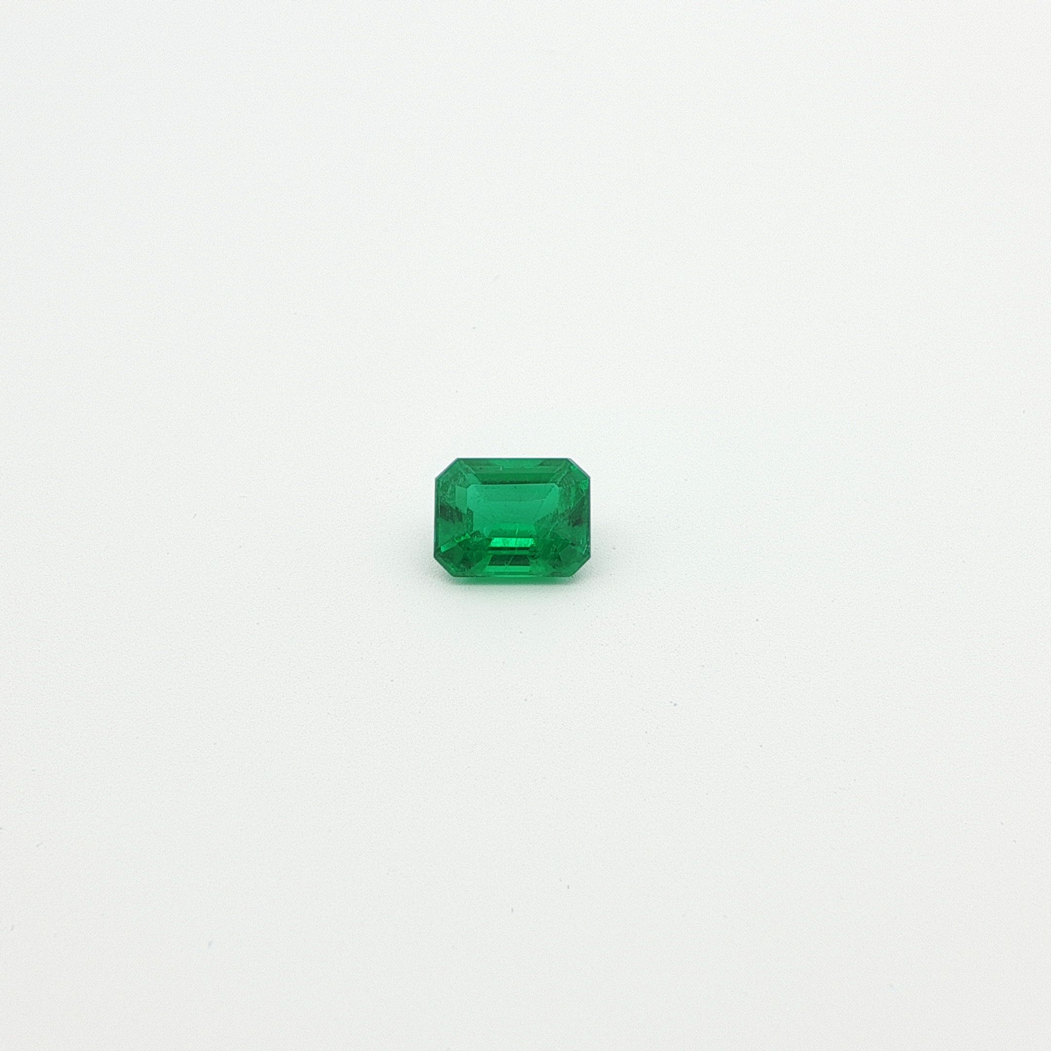 1.56 ct Octagonal emerald