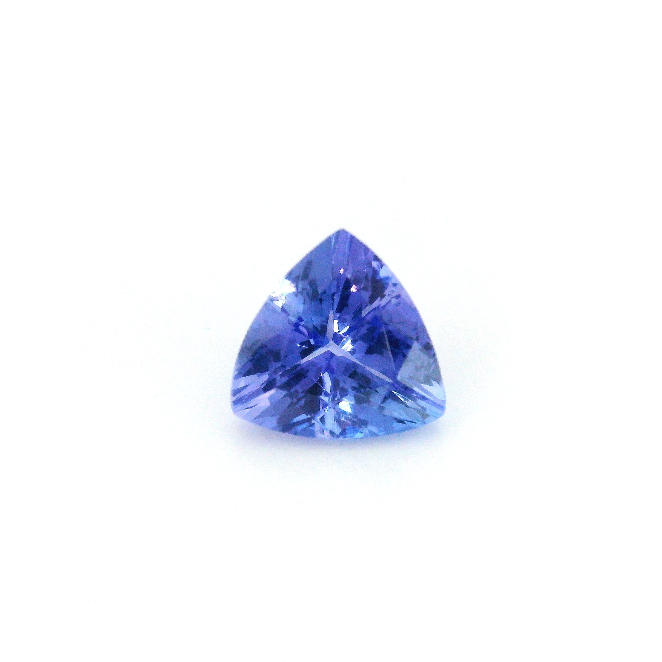 Tanzanit 2,17 ct, niebieski, szlif trójkątny