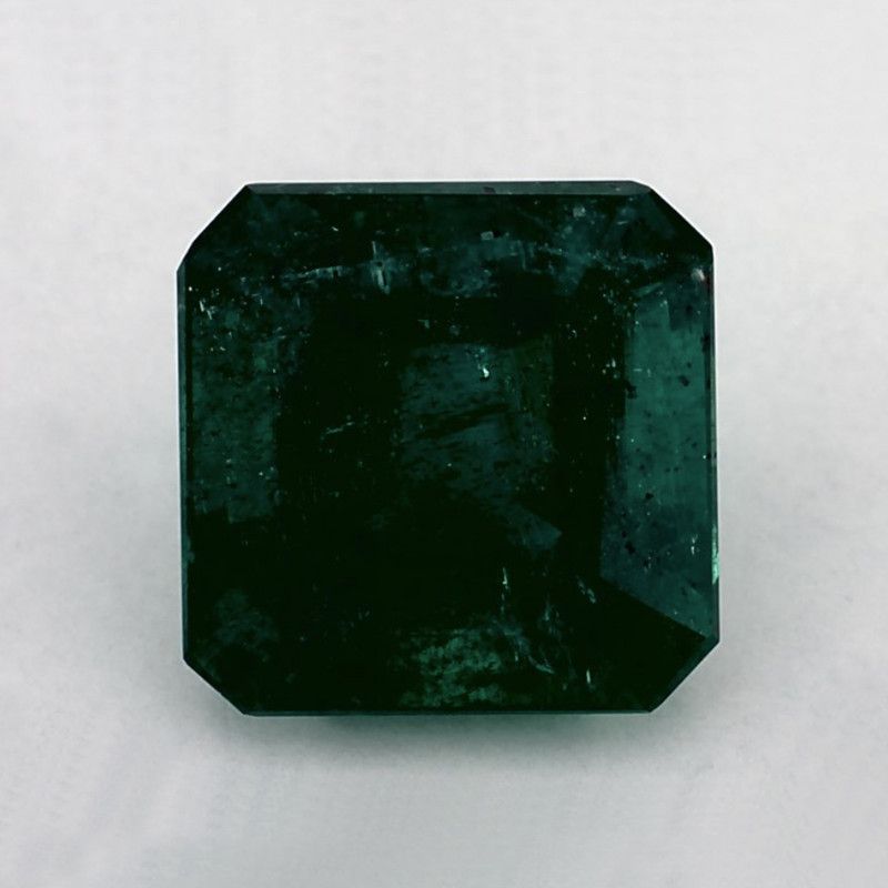 Szmaragd 4,18 ct, zielony, szlif ośmiokątny