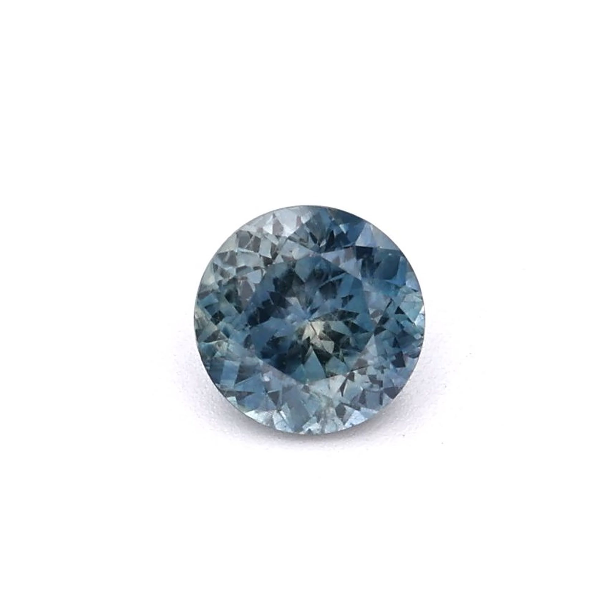 SAPPHIRE FACETED 0.89ct GREEN Blue Green EC UNITEDSTATES HEATED