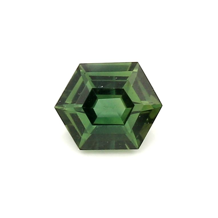 SAPPHIRE FACETED 0.86ct GREEN GREEN EC AUSTRALIA NONE