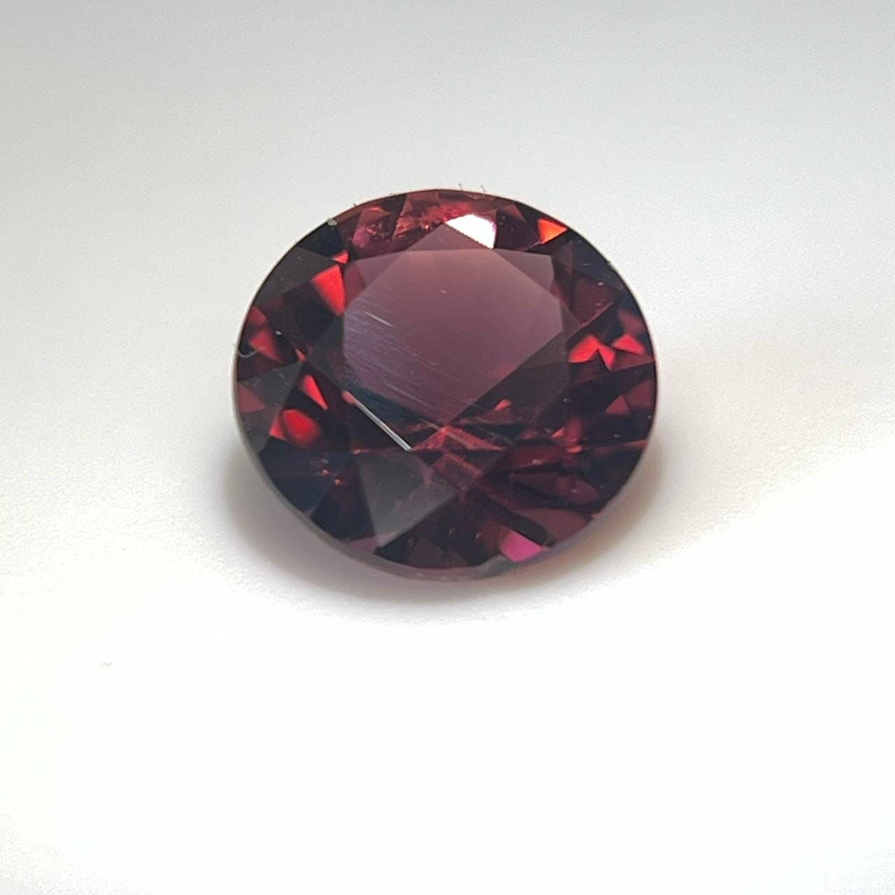 Turmalin 1,16 ct, różowy, szlif okrągły