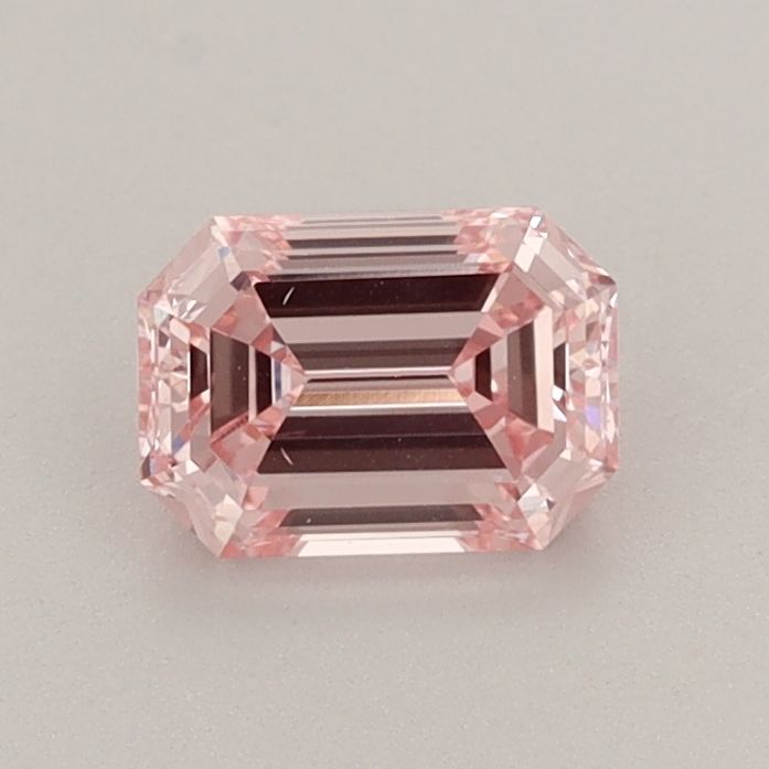 0.69 CT Fancy Intense Pink EMERALD
