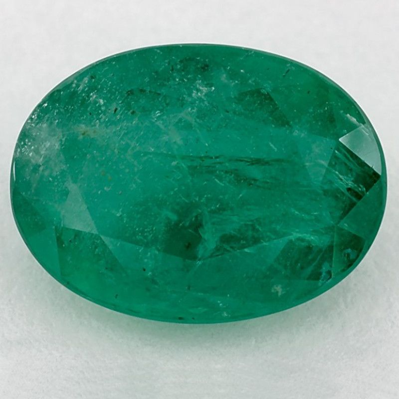 Szmaragd 3,98 ct, zielony, szlif owalny