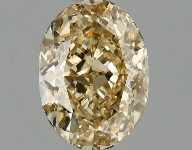 1.09 CT Fancy Intense Yellow OVAL