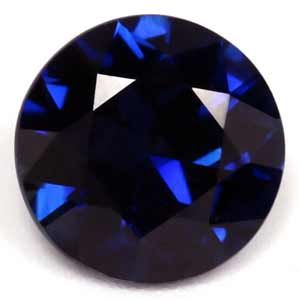 SAPPHIRE FACETED 1.62ct BLUE Intense Blue EC MADAGASCAR HEATED