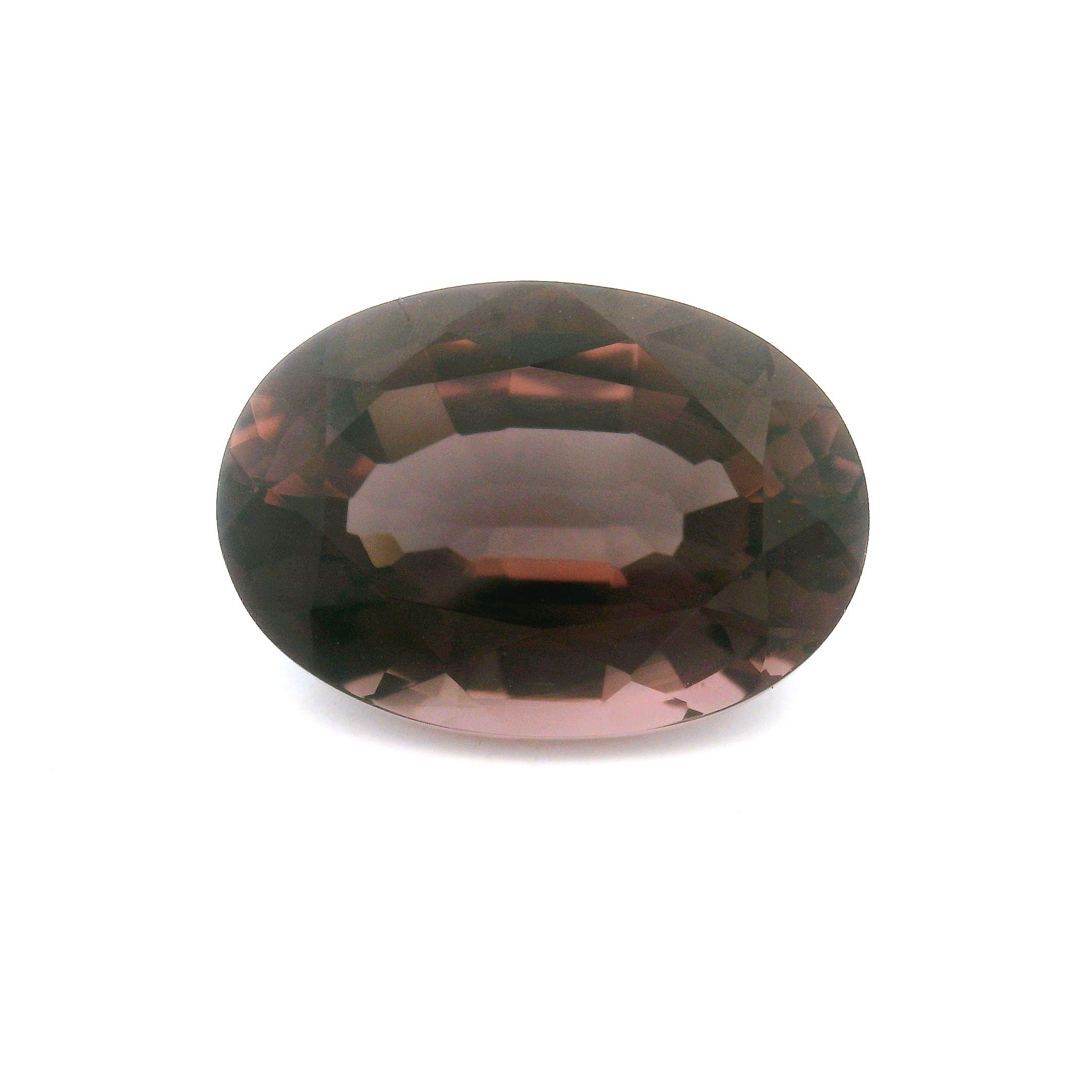Turmalin 6,72 ct, purpurowy, szlif owalny