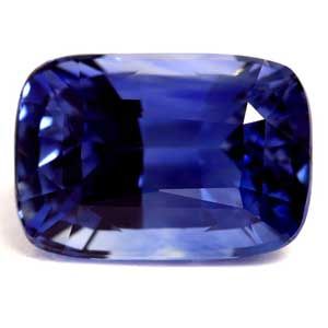 Szafir 2,56 ct, niebieski, szlif cushion
