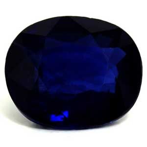Szafir 1,64 ct, niebieski, szlif owalny